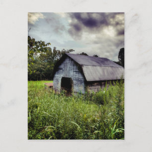 American Barn - Rural North Carolina Vykort
