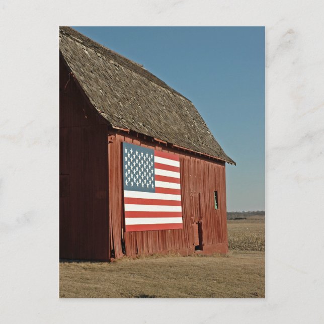 American Barn Vykort (Framsida)