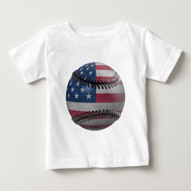 American Baseball Tee Shirt (Framsida)