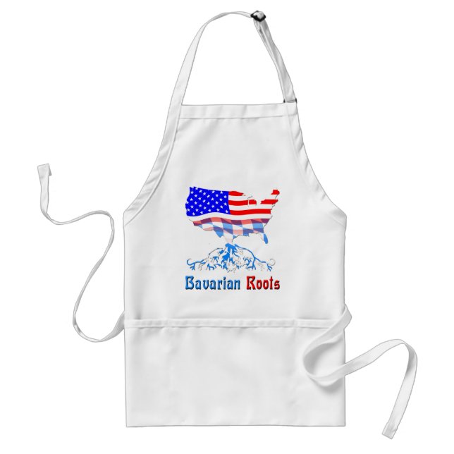 American Bavarian Roots Apron Förkläde (Framsidan)