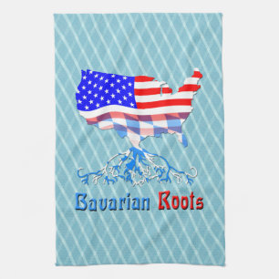 American Bavarian Roots Tea Towels Kökshandduk