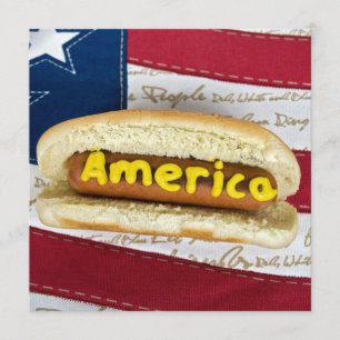 American BBQ Inbjudningar