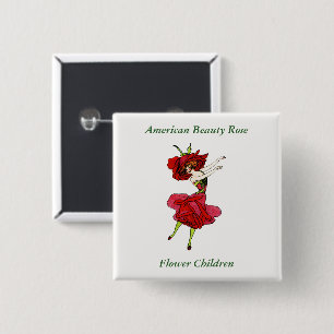 American Beauty Ro, Whimsical Flowers Bok Art Knapp