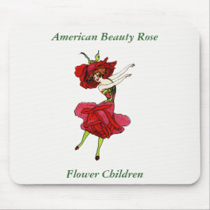American Beauty Ro, Whimsical Flowers Bok Art Musmatta