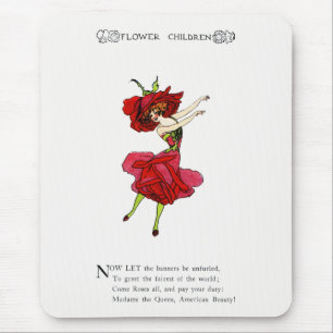 American Beauty Ro, Whimsical Flowers Bok Art Musmatta