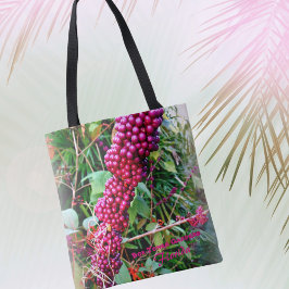 American Beautyberry på Bok Torn Gardens Florida Tygkasse