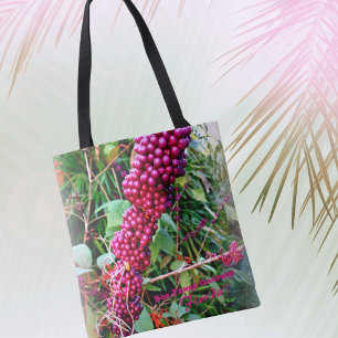 American Beautyberry på Bok Torn Gardens Florida Tygkasse
