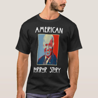 American Biden Horror Story Zombie Halloween Retro T Shirt