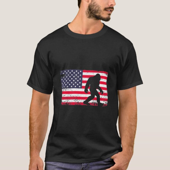 American Bigfoot T Shirt (Framsida)