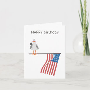 American Birthday Card - Grattis på födelsedagen Kort