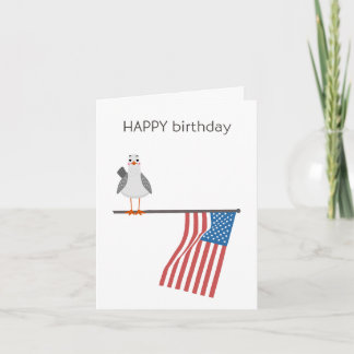 American Birthday Card - Grattis på födelsedagen Kort
