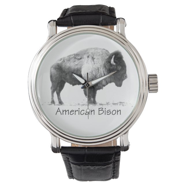 American Bison Armbandsur (Framsida)
