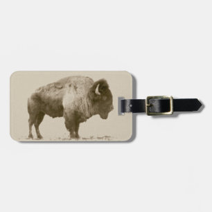 American Bison Bagagebricka