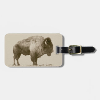 American Bison Bagagebricka
