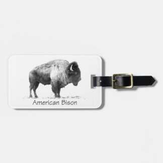 American Bison Bagagebricka