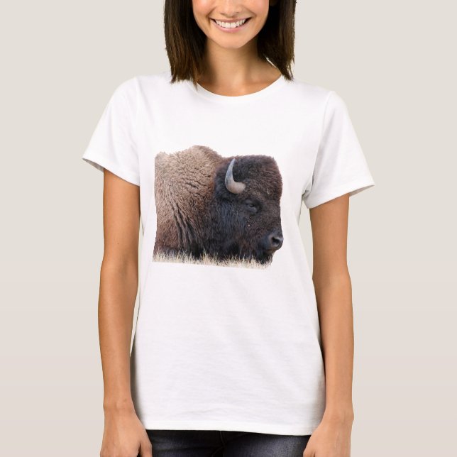 American Bison Buffalo T-shirt (Framsida)