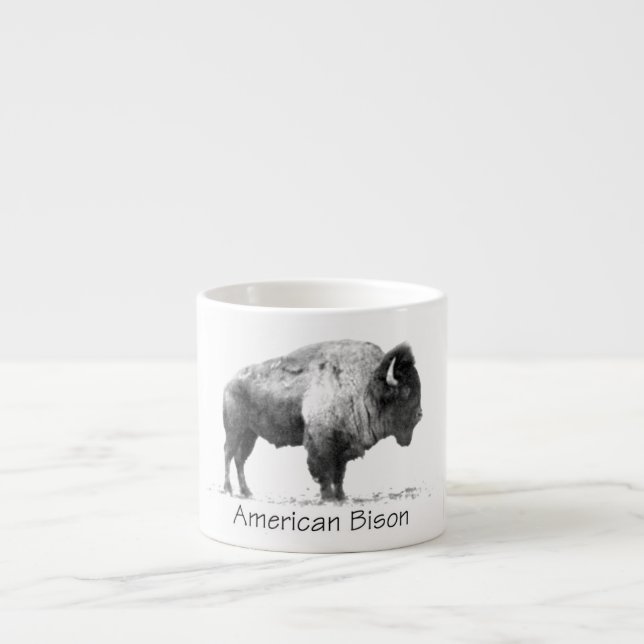 American Bison Espressomugg (Framsidan)