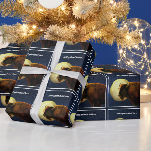 American Bison, Full Moon och Starry Natt  Presentpapper