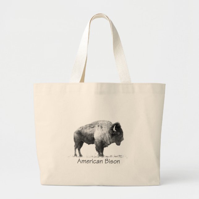American Bison Jumbo Tygkasse (Framsidan)