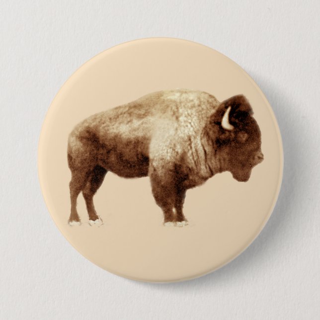 American Bison Knapp (Framsida)