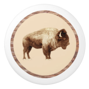 American Bison Knopp