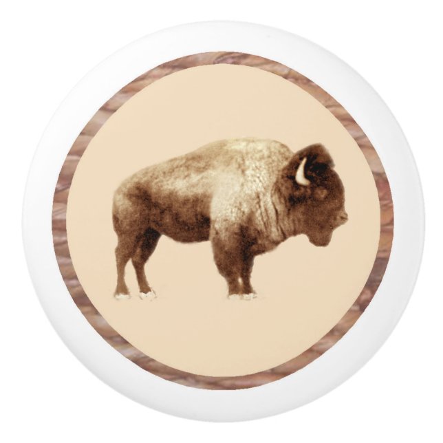 American Bison Knopp (Framsidan)