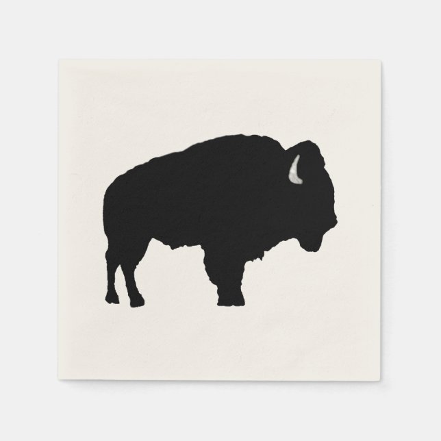 American Bison Pappersservett (Framsidan)