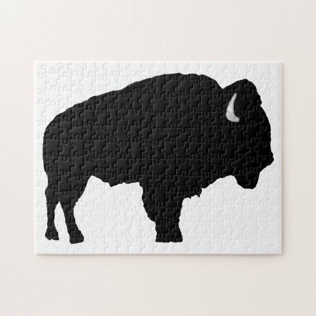 American Bison Pussel (Horisontell)