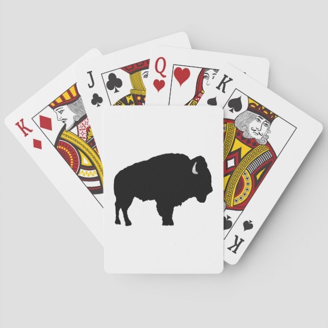 American Bison Spelkort (Baksidan)