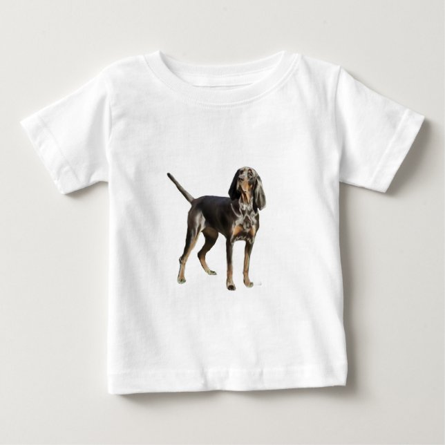 American Black and Tan Coon Hound T-shirt (Framsida)