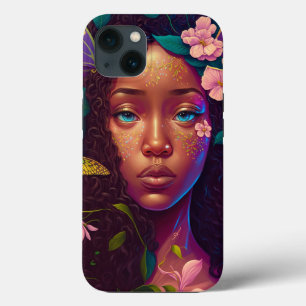 American Black Fairy Fantasy Art