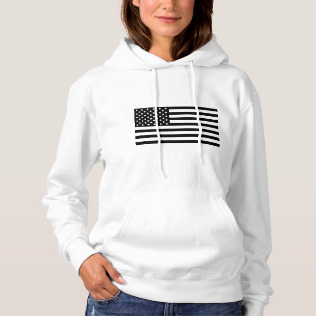 American Black Flagga T Shirt (Framsida)