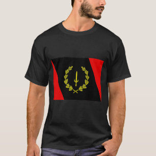 American Black Heritage Flagga American African He T Shirt