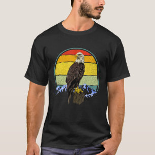 American Blad Eagle Vintage Bird Wildlife T Shirt