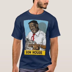 American Blues Son Musician House T Shirt