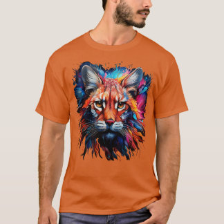 American Bobcat Rainbow T Shirt