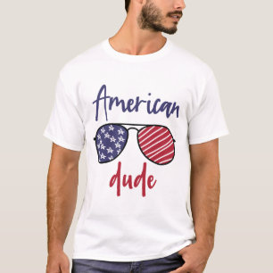 American Boy Patriotic T Shirt