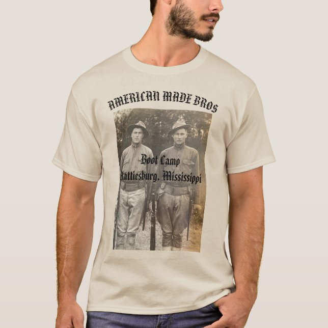 American Bros Johnson basic tee (Framsida)