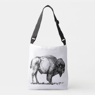 American Buffalo Bison Axelväska