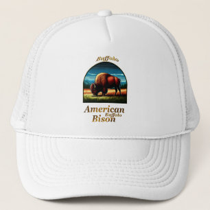 American Buffalo Bison Keps