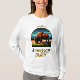 American Buffalo Bison T Shirt
