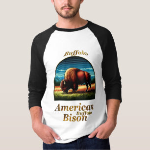 American Buffalo Bison T Shirt
