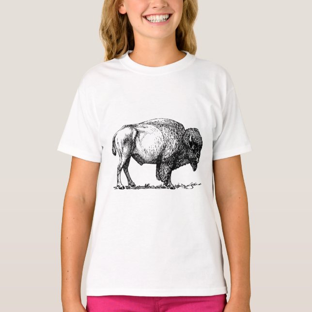 American Buffalo Bison Tröja (Framsida)