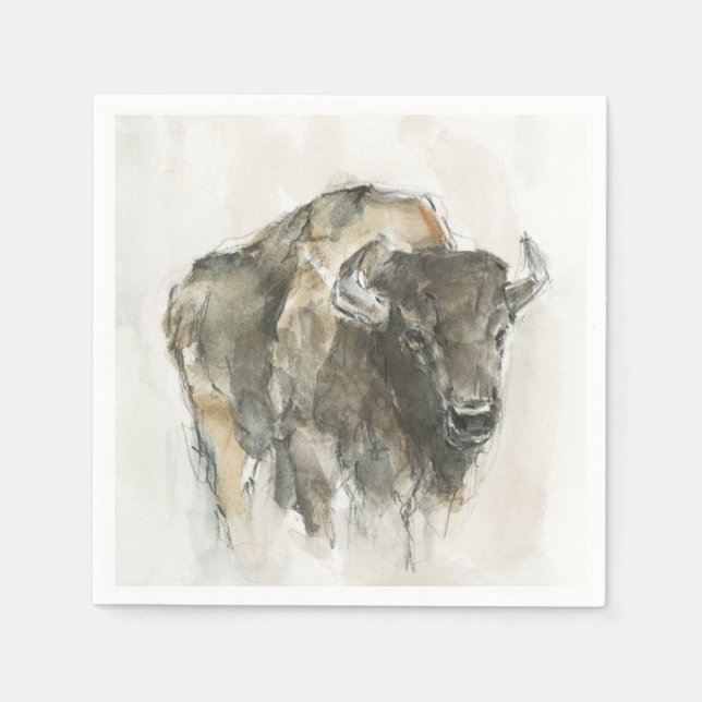 American Buffalo I Pappersservett (Framsidan)