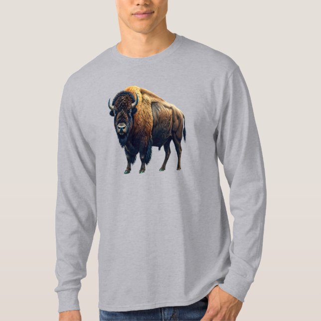 American Buffalo Long T-Shirt (Framsida)