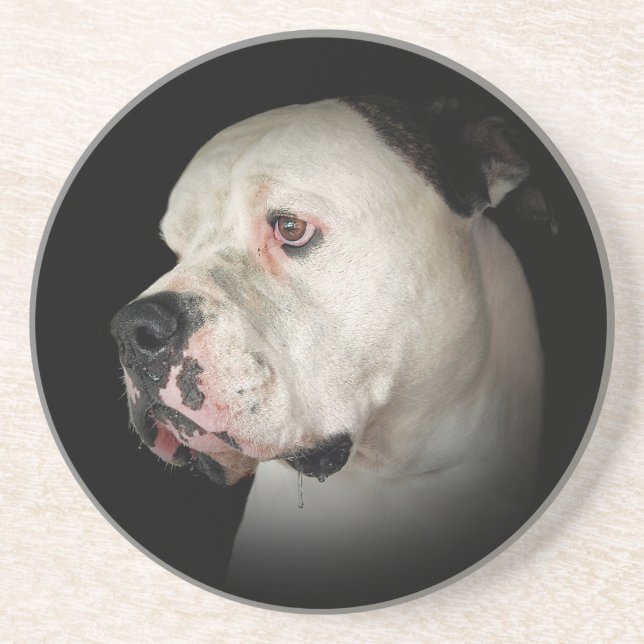 American Bull Dog porträtt Underlägg (Framsidan)
