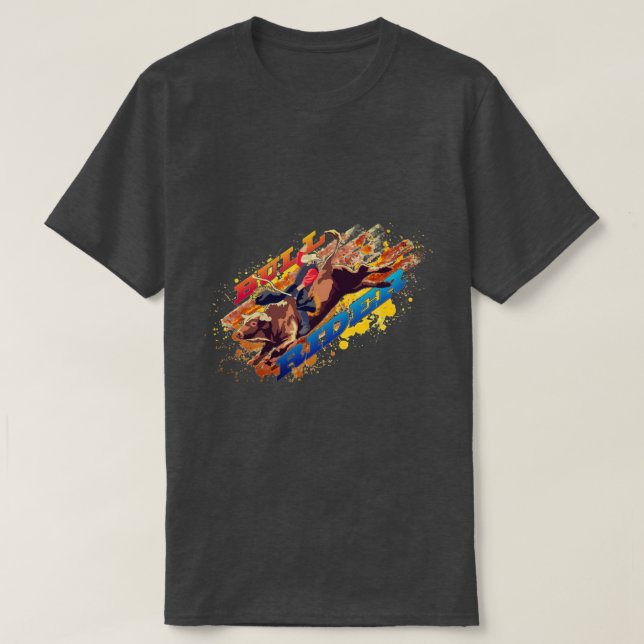 American Bull Rider Tee (Design framsida)