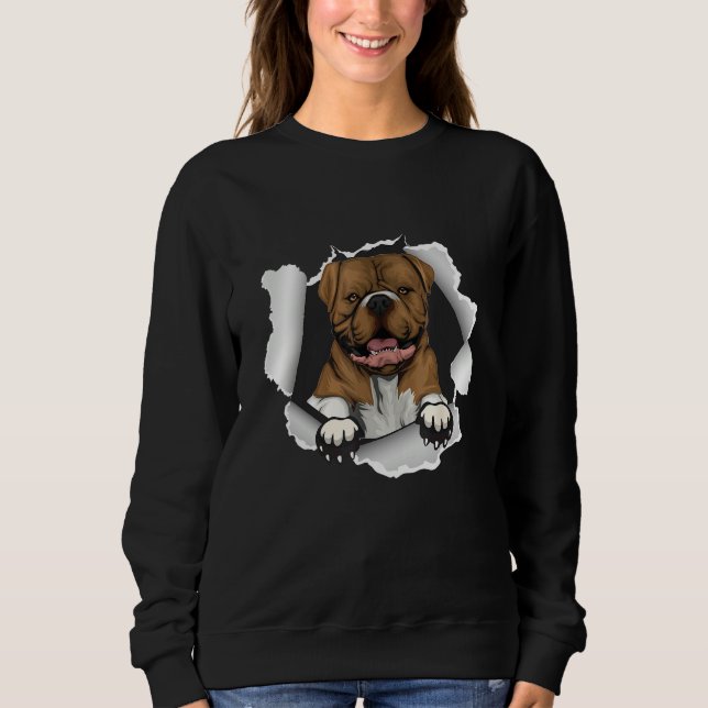 American bulldog Dog    For Father s Day T Shirt (Framsida)
