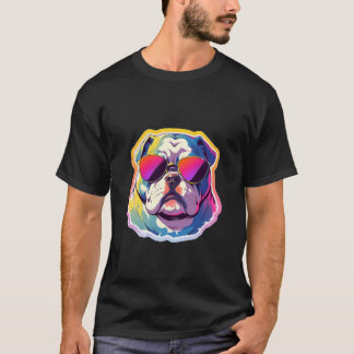 American Bulldog Hund älskare Owner Bulldog T Shirt