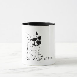 AMERICAN BULLDOG SKETCH MUGG